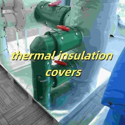 Custom Thermal Insulation Jacket 1000°C Resistance 25-100mm Thick