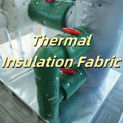 1000°C Temperature Resistant Customizable Water and Oil Resistant Thermal Insulation Fabric for Removable Insulation Jackets