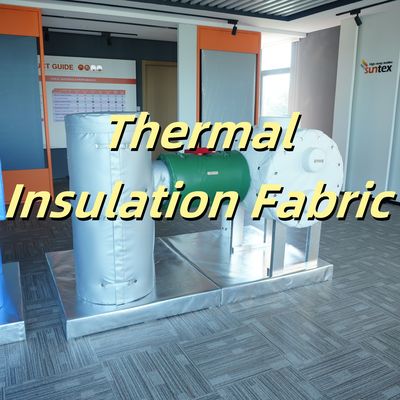 Silicone Rubber Coated Glass Fabric 200-2000g/m² for Thermal Insulation