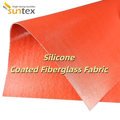 Fireproof Double Sided Silicone Coated Fiberglass Fabric with Sparks Resistance and Alkali Free Properties