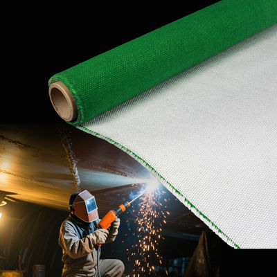 Double-Side Silicone Coated Fiberglass Fabric with Temperature Resistance -50°C to 500°C, 400 g/sqm Weight, and 0.3 mm Thickness