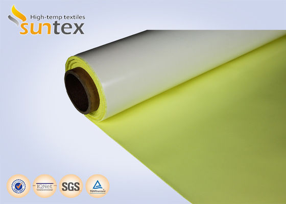 Fireproof Heat Resistant Silicone Coated Fiberglass Fabric 850g/m2 for High Temperature Applications
