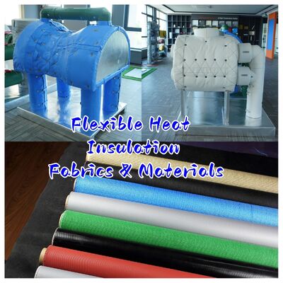 EN-13501 Πιστοποιημένο ύφασμα πυρκαγιάς με αντοχή σε θερμοκρασία 550 °C και πάχος 0,6 mm για προστασία από φωτιά και καπνό