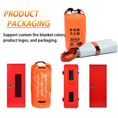 Πυράντοχη Κουβέρτα Πυρκαγιάς Ηλεκτρικού Οχήματος με Θερμική Αντίσταση 550℃/1000℃ και Στέρηση Οξυγόνου για Πυρασφάλεια