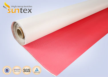 Heatproof γενικός 0.41mm 460g συγκόλλησης υφάσματος M0 φίμπεργκλας υφάσματος ντυμένος PU αγωγός υφάσματος πυρκαγιάς