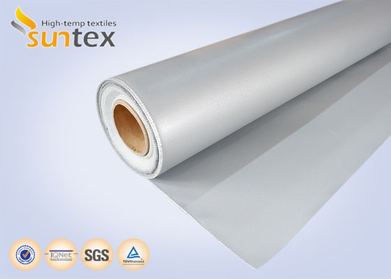 Heat Reflective Silicone Fiberglass Cloth for Flange Insulation Covers
