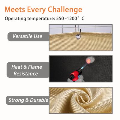 100% Fiberglass Welding Blanket 550°C Heat Resistant Acrylic Coated Fire Blanket for Welding and Fire Protection Το 100% Fiberglass Welding Blanket 550°C Heat Resistant Acrylic Coated Fire Blanket για συγκόλληση και προστασία από πυρκαγιά