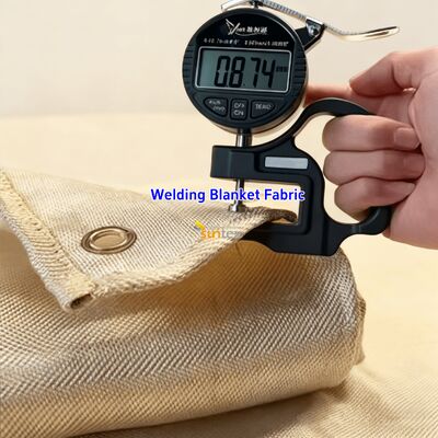 Heat Resistant Fiberglass Welding Blanket up to 1000°F with Acrylic Coating and Customizable Sizes