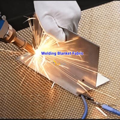 Double Sides Silicone Coated Fiberglass Welding Blanket - 550°C Heat Resistant Fire Blanket with Customizable Sizes
