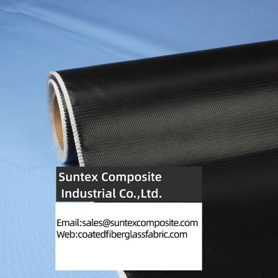 Waterproof Fireproof Double Sided Silicone Coated Fiberglass Fabric with High Temperature Resistance for Expansion Joints