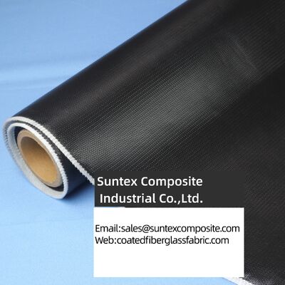 Waterproof Fireproof Double Sided Silicone Coated Fiberglass Fabric with High Temperature Resistance for Expansion Joints