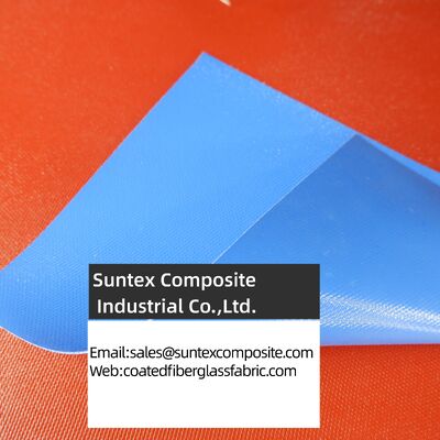 Fireproof Heat-Resistant Silicone Coated Fiberglass Fabric with 550°C Temperature Resistance