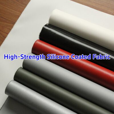 Plain Woven Silicone Coated Fiberglass Fabric with Fire and Heat Resistance for Industrial Applications