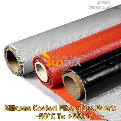 Silicone Coated Fiberglass Cloth Fire Retardant Fireproof Fiberglass Cloth for Welding Fire Curtain