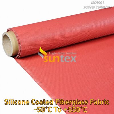 Low Price Wholesale Silicone Coated Fabric High Temperature Resistant Fireproof Fiberglass Cloth