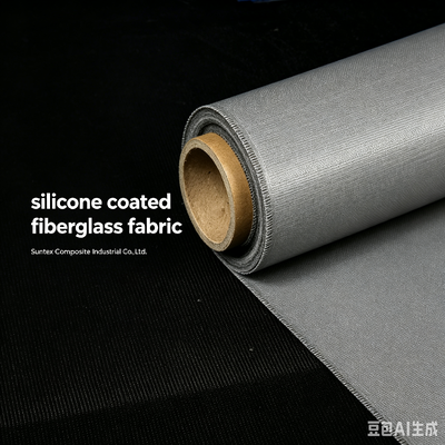 0.017” Thickness Insulation Fabric Silicone Fiberglass Cloth For Thermal Insulation Covers