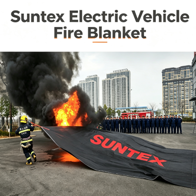 Ηλεκτρικά οχήματα Suntex Πυροσβεστική κουβέρτα περιέχει μπαταρίες λιθίου