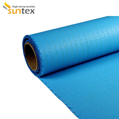 Flame Resistant Silicone Coated Fiberglass Fabric with Temperature Resistance -50°C to 500°C and Alkali Free for Industrial Protective Covers