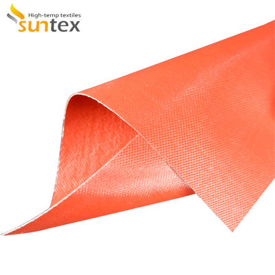 Heat Resistant Silicone Coated Fiberglass Cloth - Fireproof Insulation Fabric