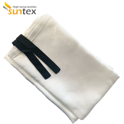 High Temperature Resistance PU Coated Fireproof Fiberglass Welding Blanket for Industrial Safety